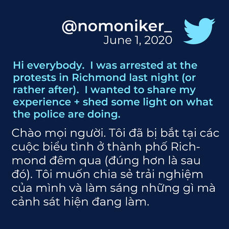Richmond Police Brutality Twitter Thread