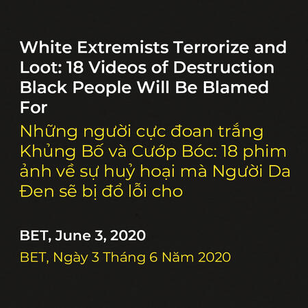 White Extremists Looting